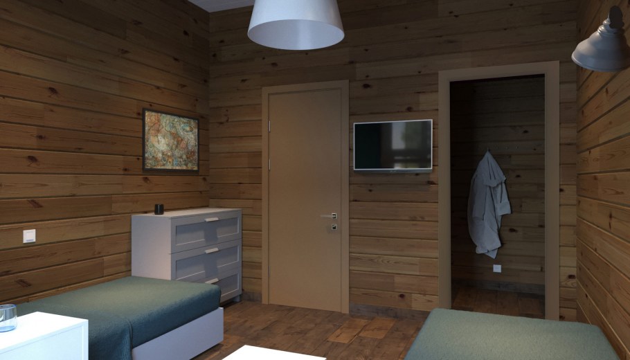 Интерьер турбазы