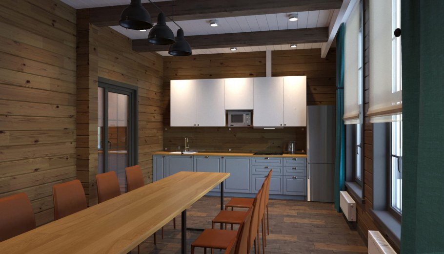 Домик для персонала