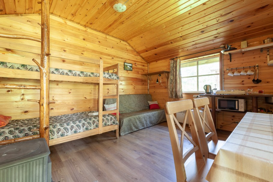 Дом в лесу интерьер