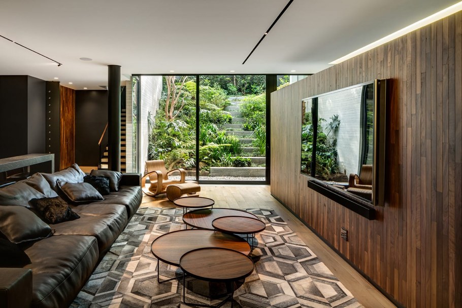 Гостиная загородного дома