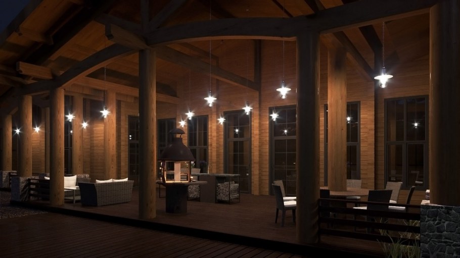 База отдыха интерьер