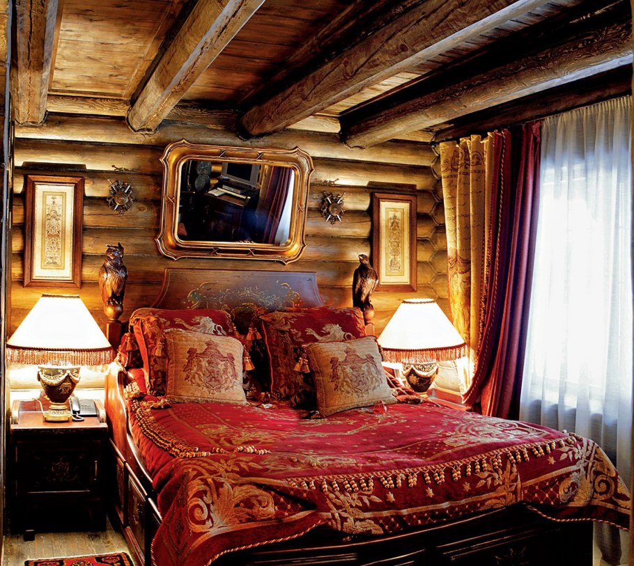 Спальня в стиле Шале