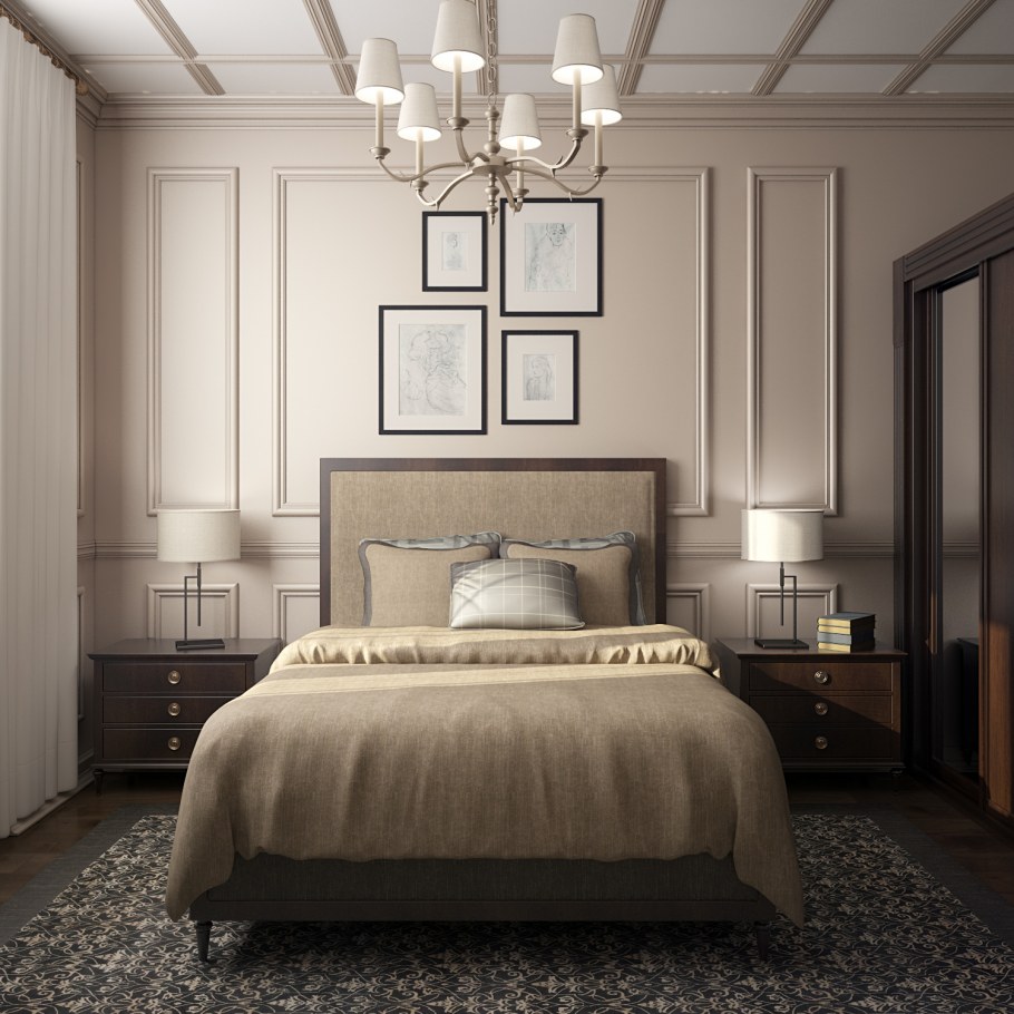 Беханс спальня Неоклассика