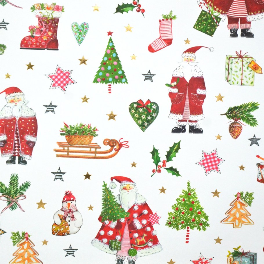 Новогодняя бумага