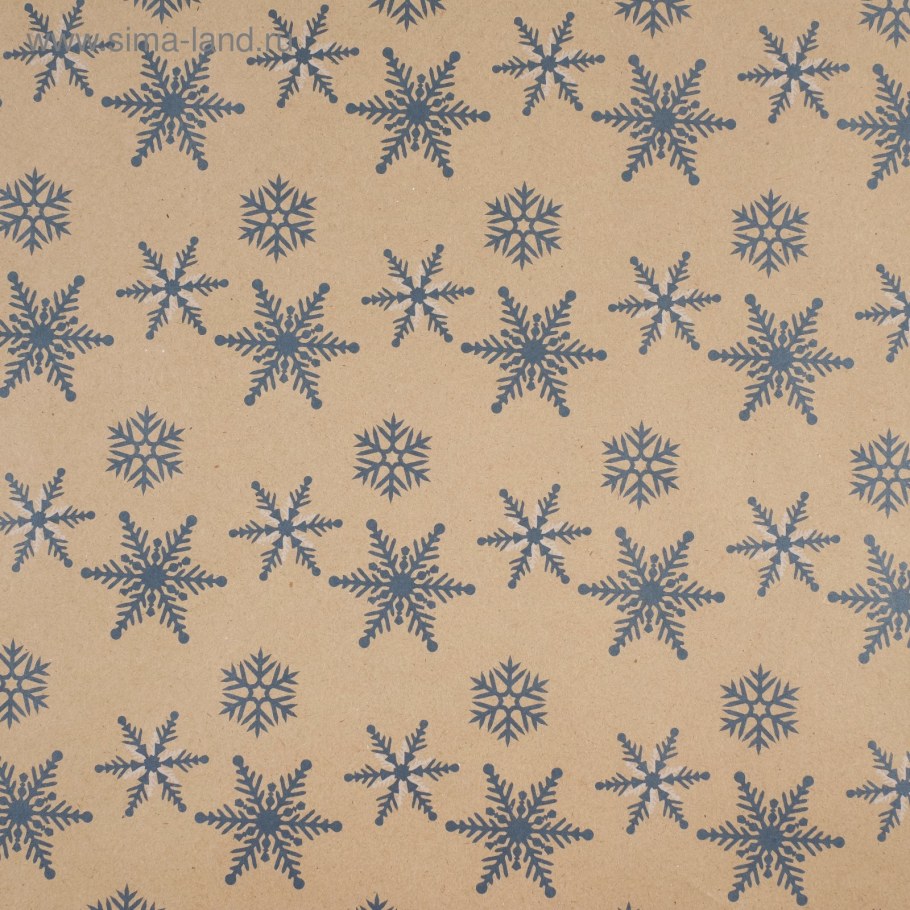 Новогодняя упаковочная бумага