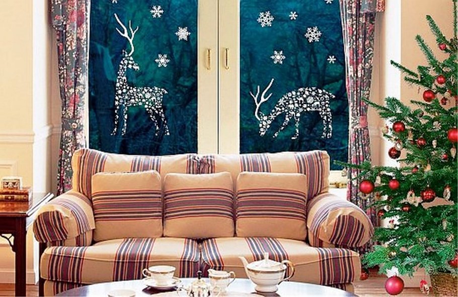 Новогодняя упаковочная бумага