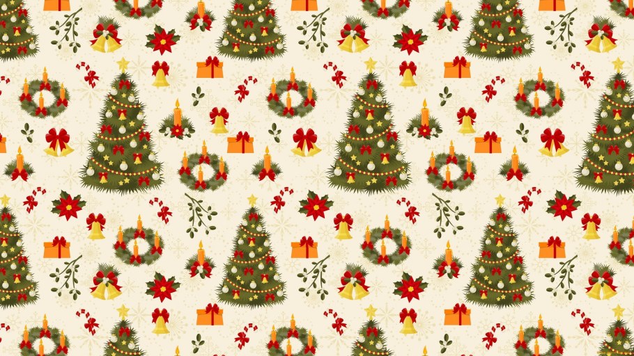 Новогодняя бумага для скрапбукинга