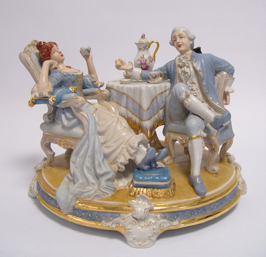 Статуэтка чаепитие Мейсон