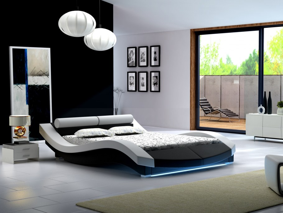 Необычная кровать в спальню