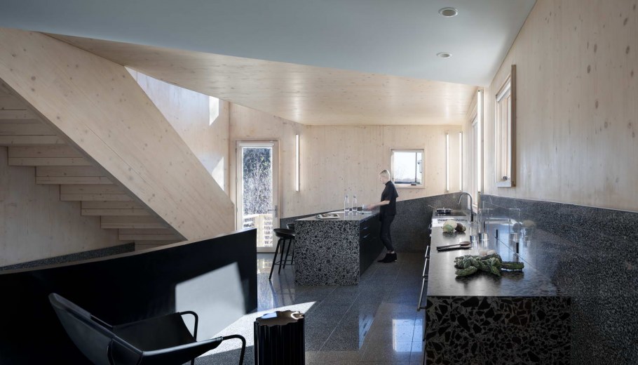 CLT панели в интерьере