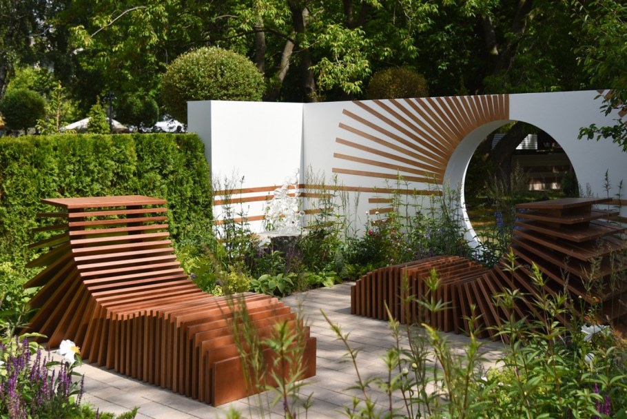 Ландшафт в парке Музеон