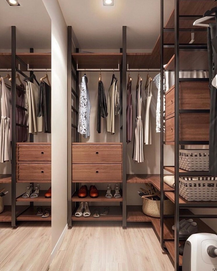 Гардеробная лофт