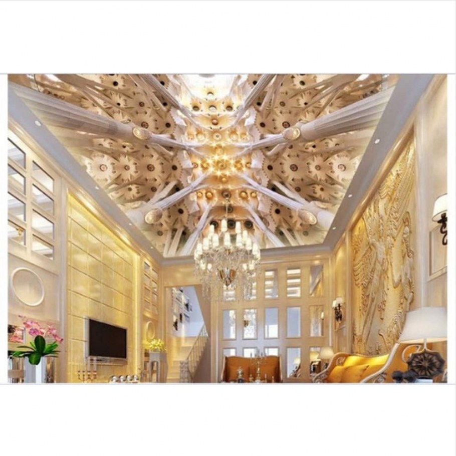 Потолок в золоте