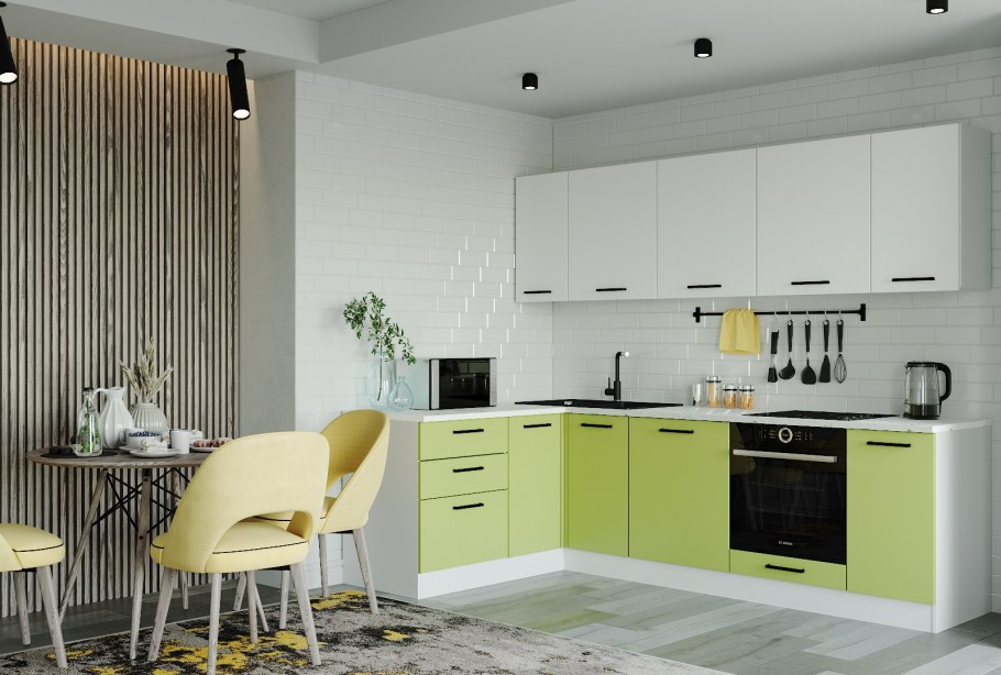 Черная кухня классика в интерьере фото