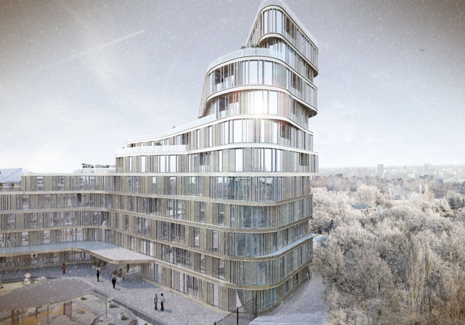 Ул. Мосфильмовская, дом 74б