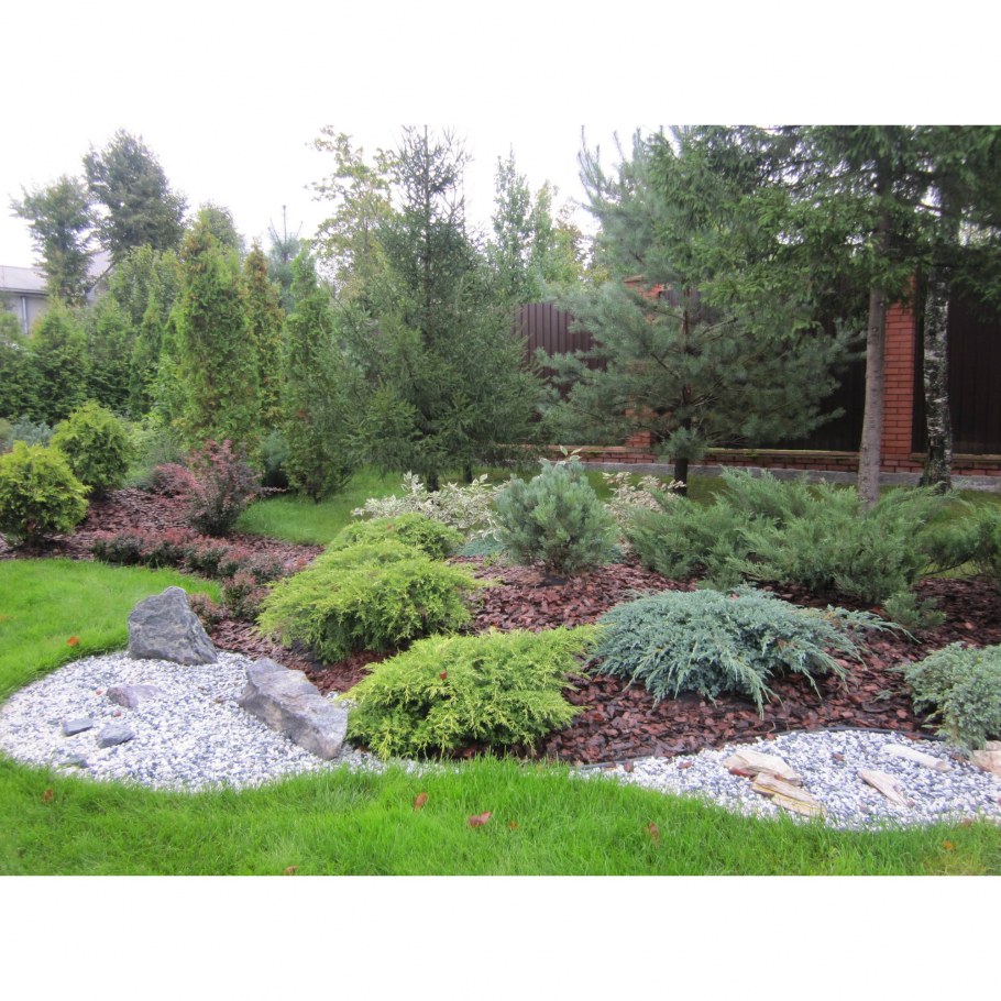 Обрамление дорожек