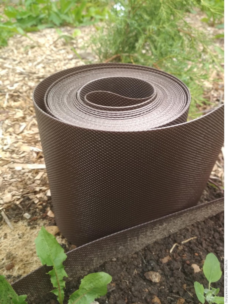 Мягкий бордюр для садовых дорожек