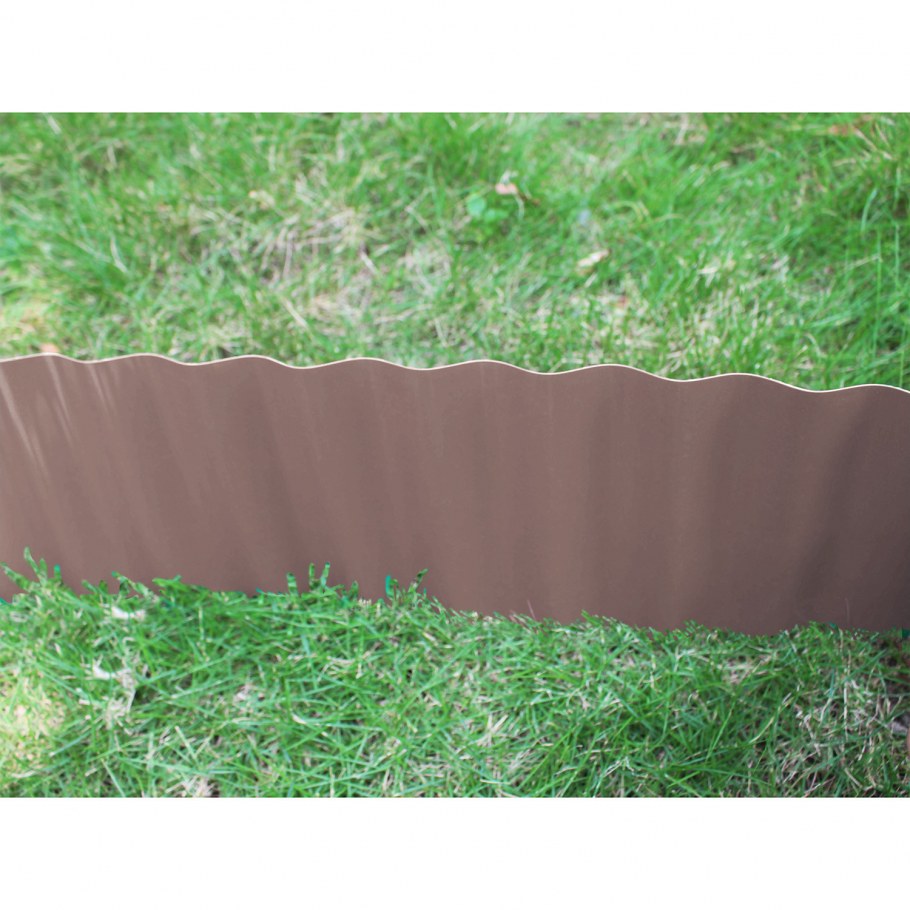 Бордюр садовый Prosperplast palisada ipak2-r222, 3.8м, коричневый