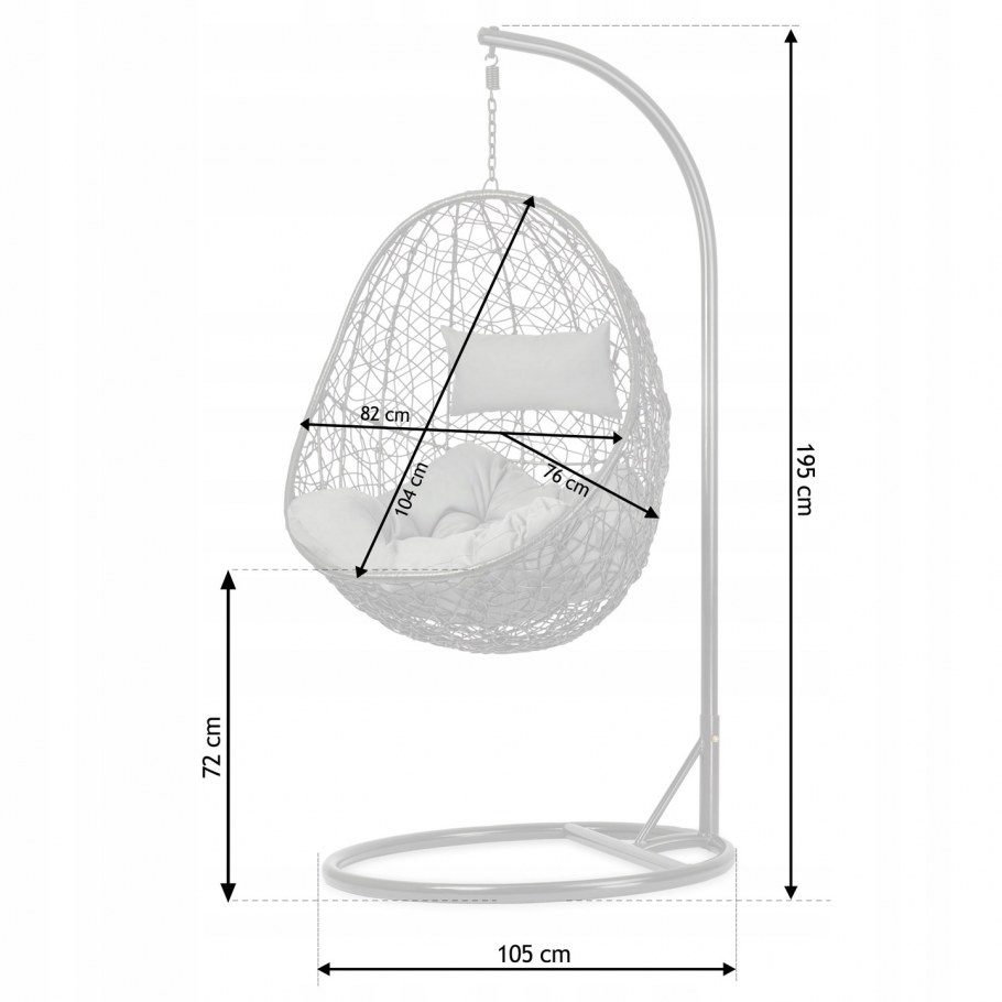 Кресло Kokon качалка