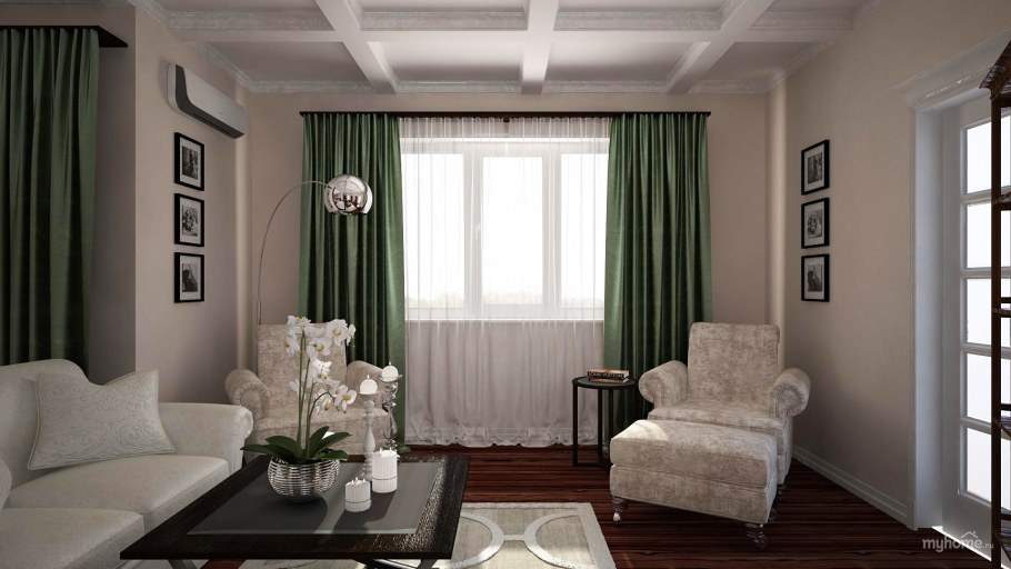 Шторы в гостиную в хрущевке