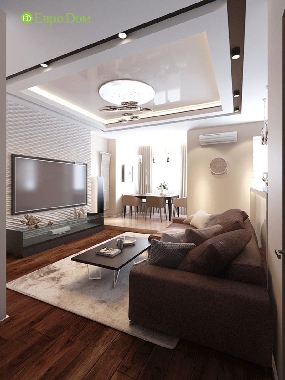 Деревянные рейки в интерьере квартиры