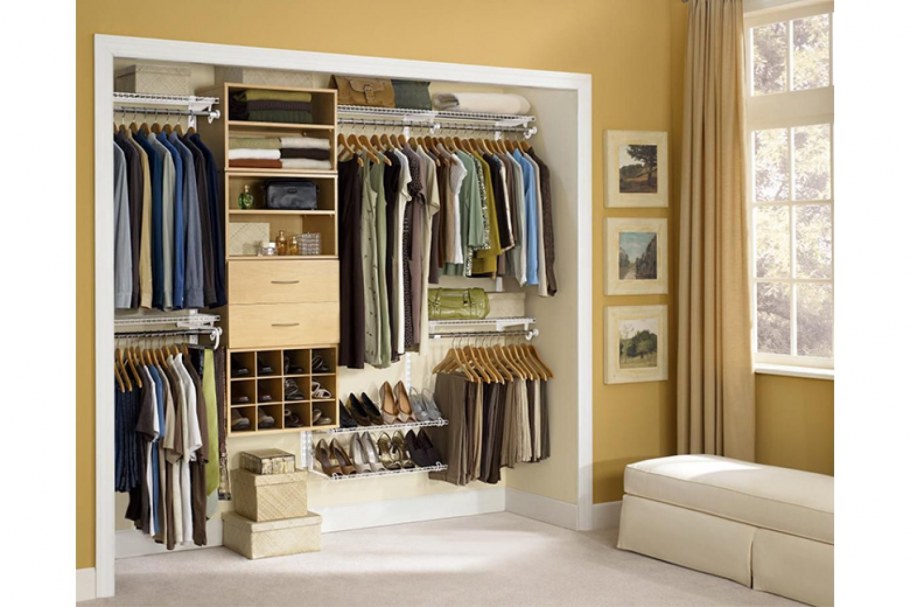 Гардеробная в нише