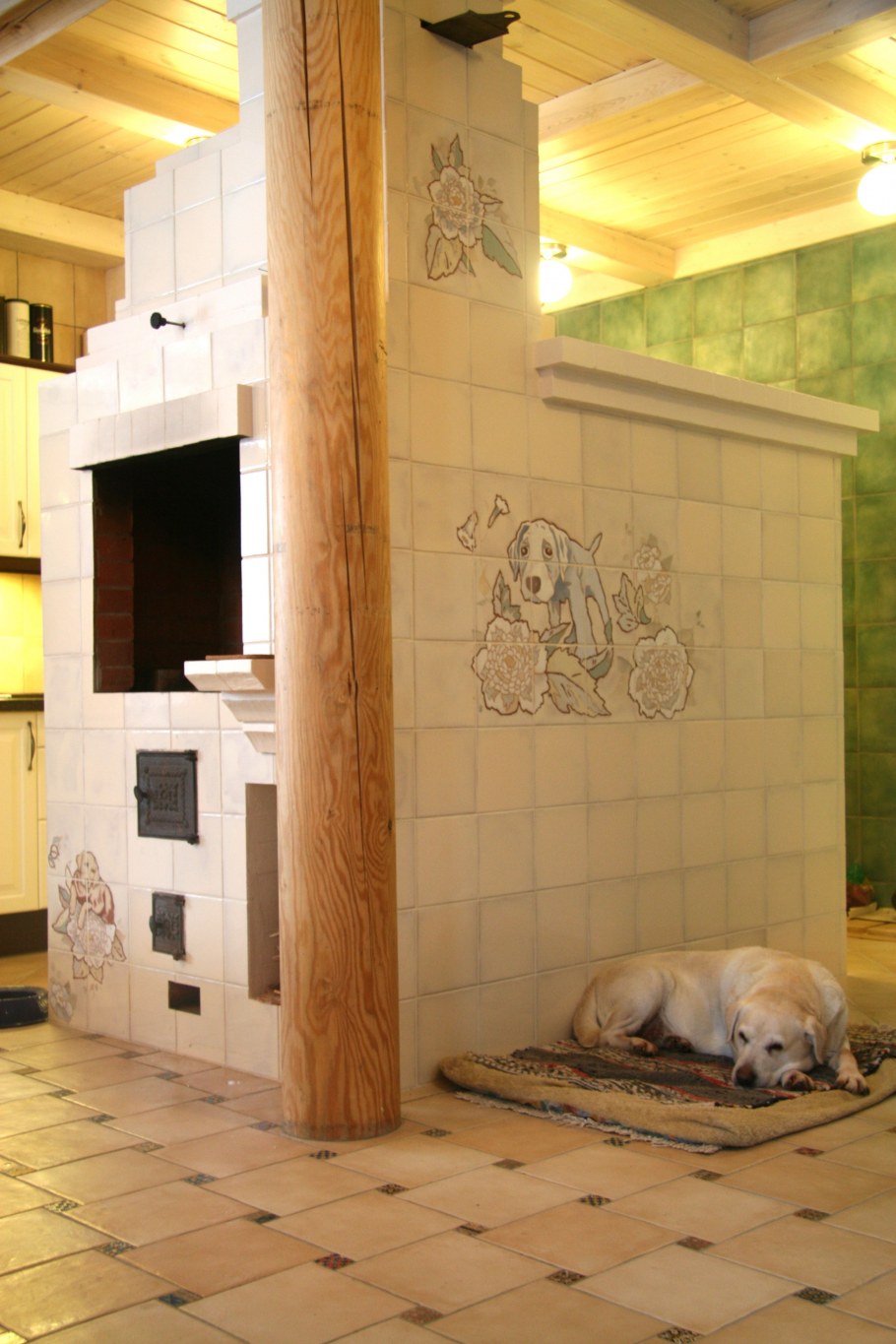 Плитка с собаками