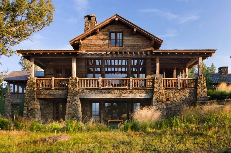 Рустикальный стиль экстерьер