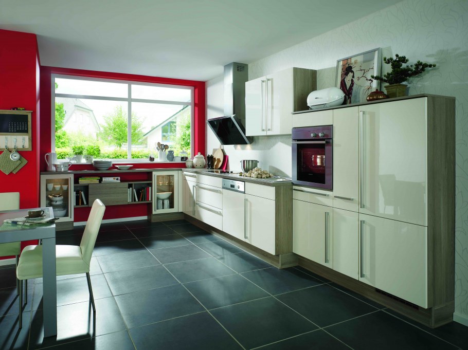 Nobilia кухни красный