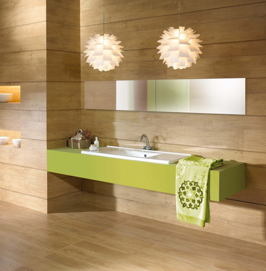 Плитка в ванную серая