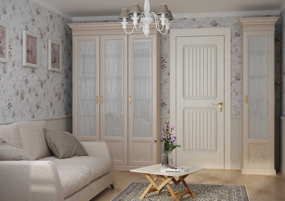 Шкаф в прованском стиле