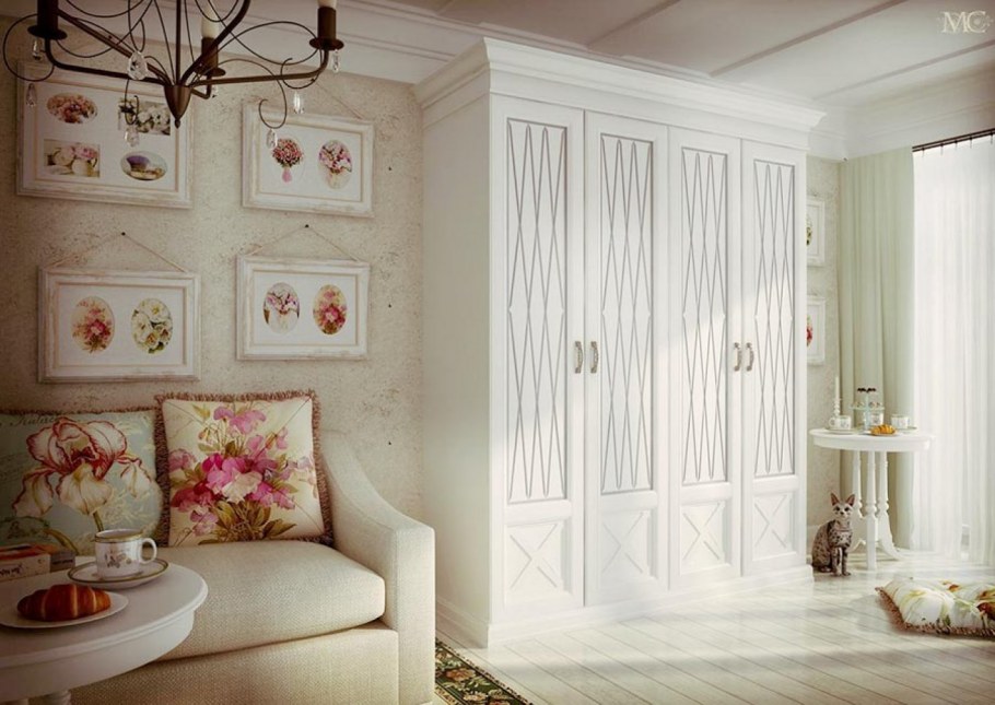 Шкаф Стенли в стиле Прованс