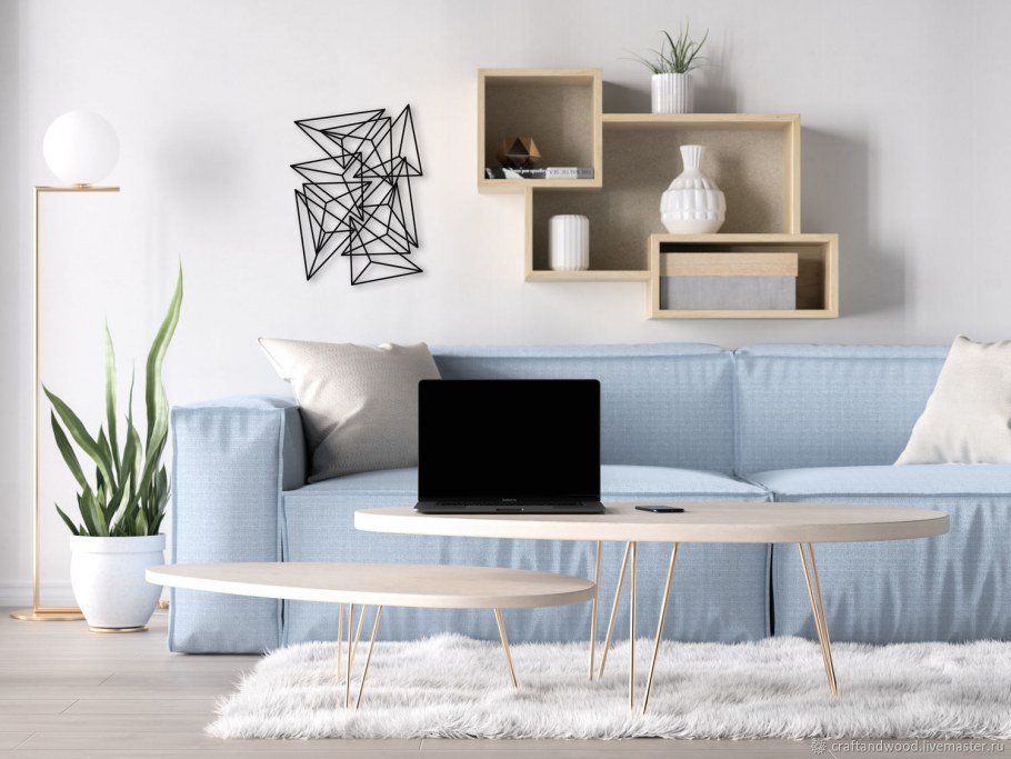 Скандинавские треугольники в интерьере