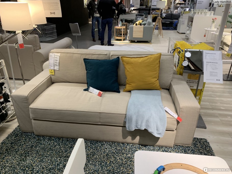 Диван икеа ФРИХЕТЭН угловой