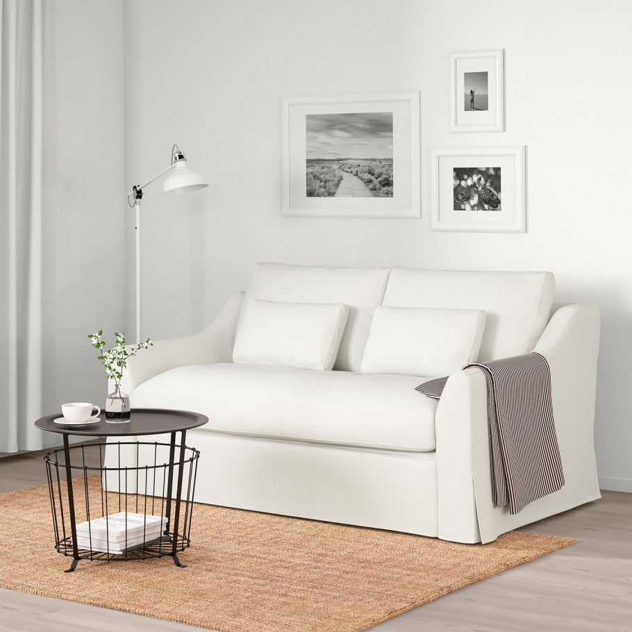 Диван икеа ФРИХЕТЭН серый