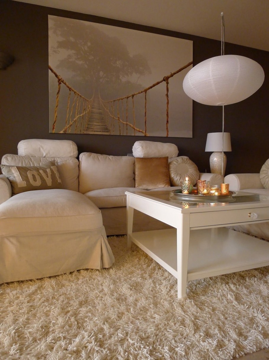 Песочный цвет в интерьере