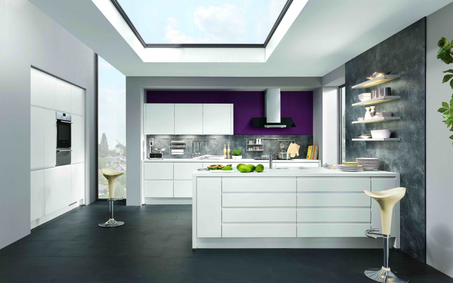 Кухонные шкафы без ручек