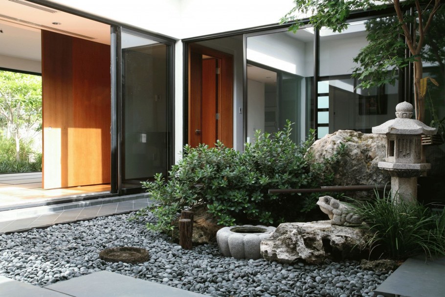 Японский сад цубо