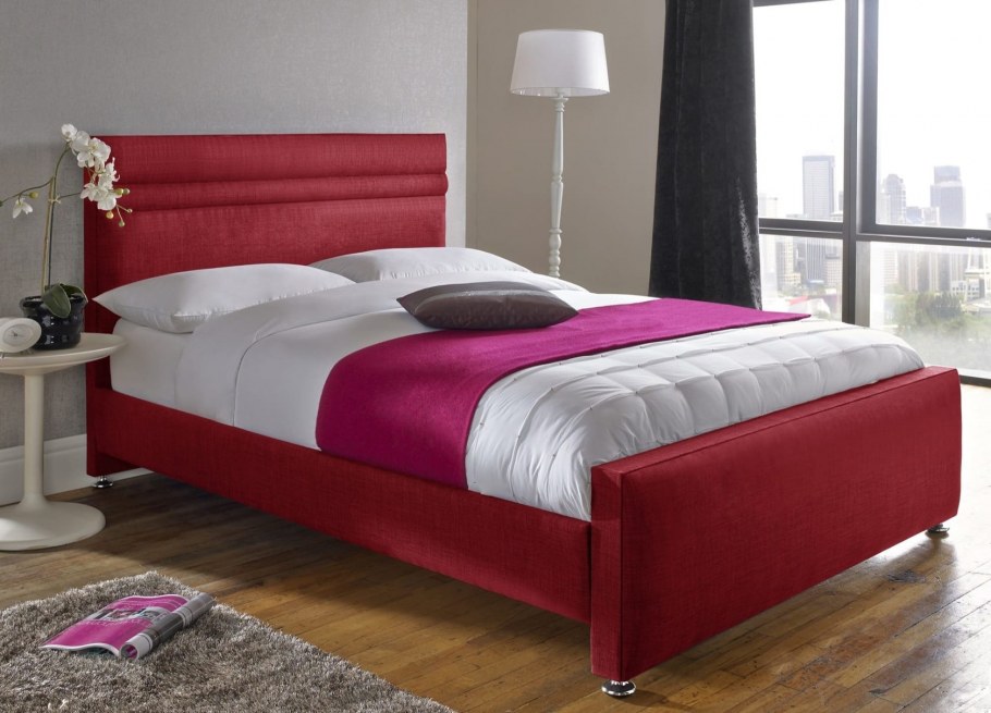 Sidney кровать 180, обитая caviocasa