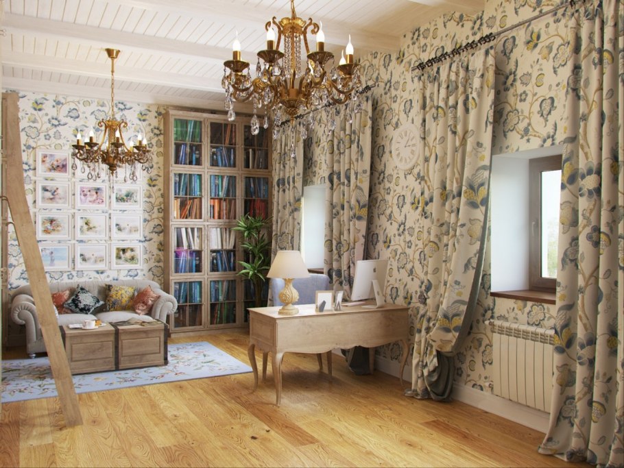 Загородный дом интерьер