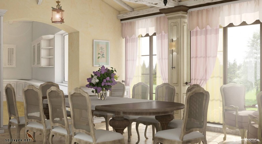 Стиль Прованс на первом