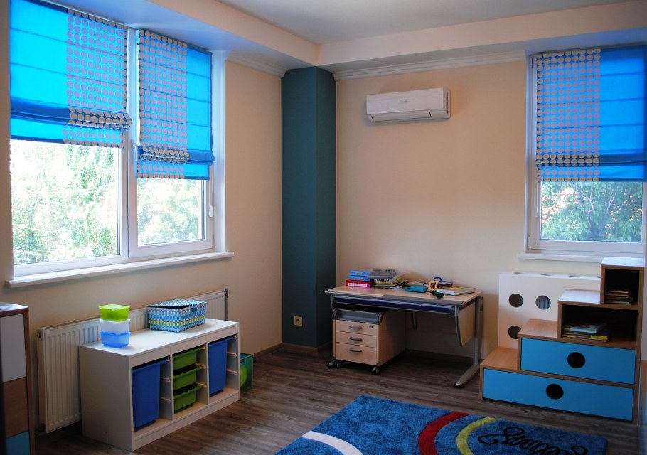 Римская штора в детскую