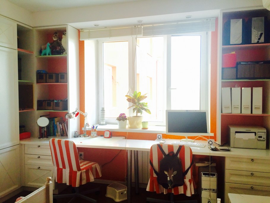 Детская комната с панорамным окном для мальчика