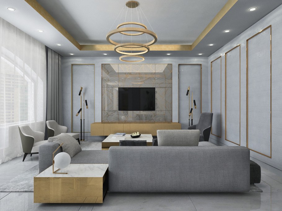 Интерьер холла офиса