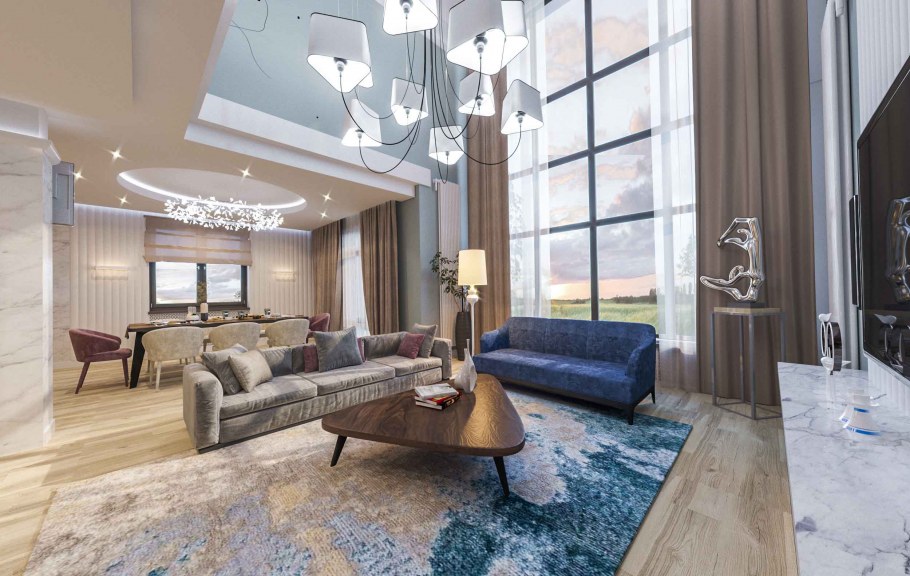 Современный интерьер квартиры 2021