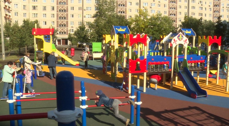 Детские площадки благоустройство двора