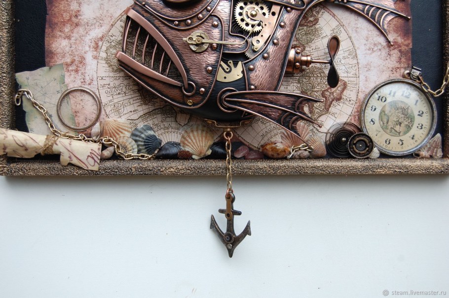 Стимпанк панно