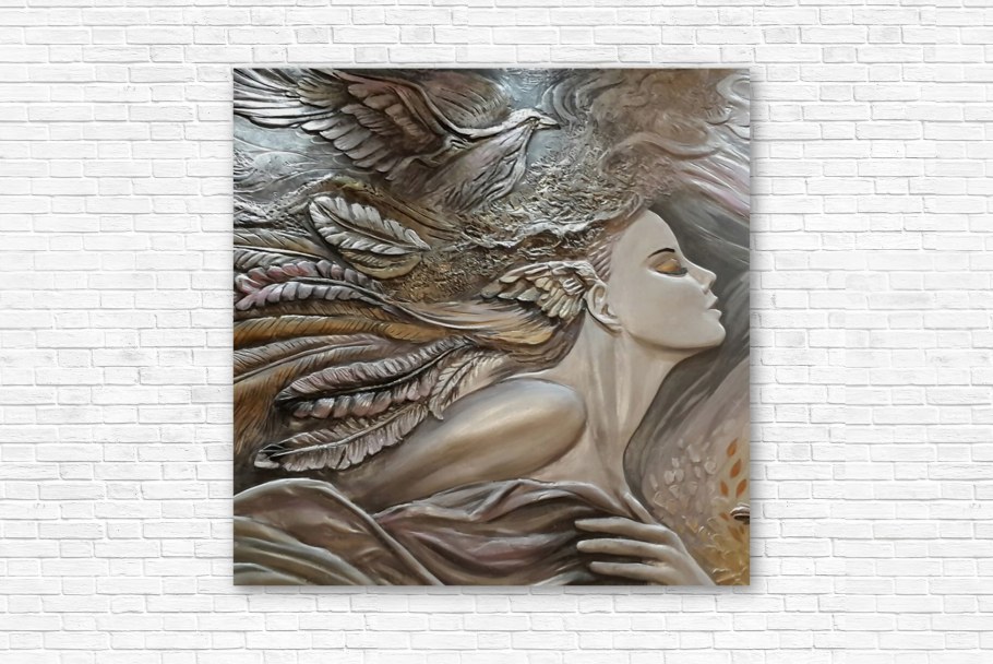 Объемная роспись стен