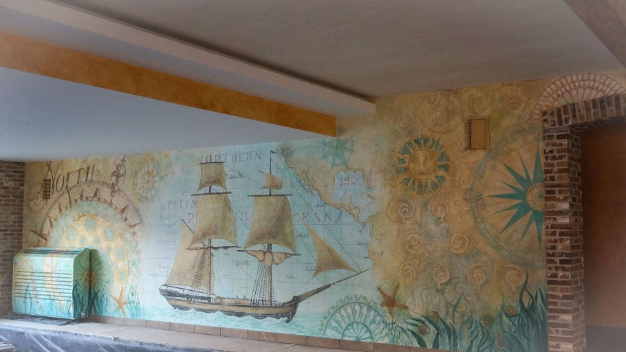 Барельеф Хризантема