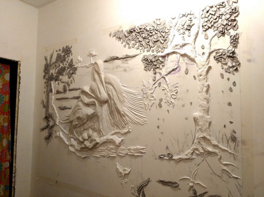 Алена Пленкина барельеф